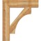 Ekena Millwork Westlake Block Rough Sawn Bracket, Western Red Cedar, 6"W x 30"D x 34"H BKT06X30X34WTL05RWR - alternate 2